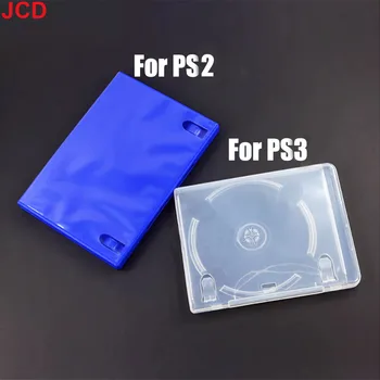 JCD 1pcs CD DVD Diskas Plastikinis korpusas Talpa CD talpinimo PS3 PS2 Apsauginį kiautą Priedai